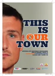 Programme: Luton Town FC vs Southend United (21st Aug 2018)
