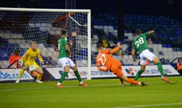 Aaron Jarvis notches the opening goal