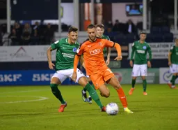 Jorge Grant on the ball