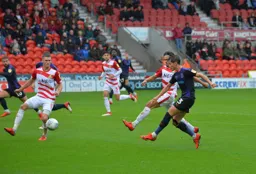 Dan Potts on the attack