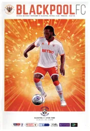 Programme: Blackpool vs Luton Town FC (22nd Sep 2018)