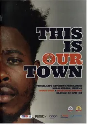 Programme: Luton Town FC vs Charlton Athletic (29th Sep 2018)