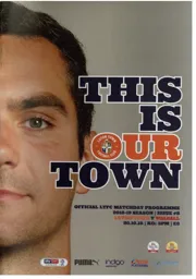 Programme: Luton Town FC vs Walsall (20th Oct 2018)