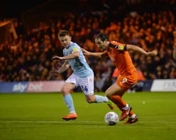 Danny Hylton makes a run