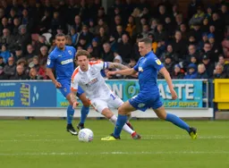 Glen Rea gets tackled