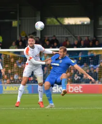 Sonny Bradley heads away