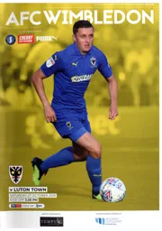 Programme: AFC Wimbledon vs Luton Town FC (27th Oct 2018)
