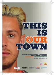 Programme: Luton Town FC vs Plymouth Argyle (17th Nov 2018)