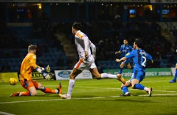 Harry Cornick hits the post after a wonderful run, thankfully Elliot Lee scores from the rebound