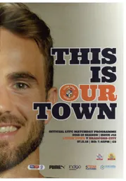 Programme: Luton Town FC vs Bradford City (27th Nov 2018)