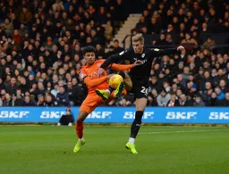 James Justin getting in a tangle