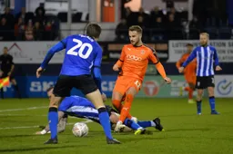 Andrew Shinnie leaves an opponent on the floor