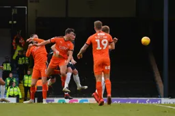 Matty Pearson heads in the winner