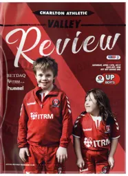 Programme: Charlton Athletic vs Luton Town FC (13th Apr 2019)