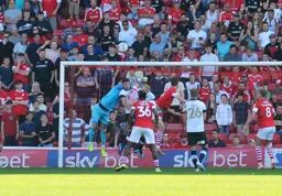 Bedlam in the box as Barnsley push for a goal to reduce the deficit