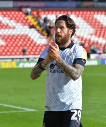 Jacob Butterfield takes the applause after his Man of the Match performance
