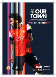 Programme: Luton Town FC vs Huddersfield Town (31st Aug 2019)