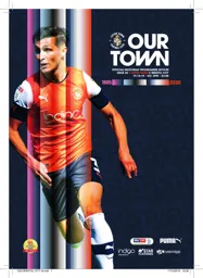 Programme: Luton Town FC vs Bristol City (19th Oct 2019)