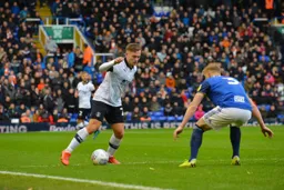 Luke Bolton trying to get the best of Kristian Pederson