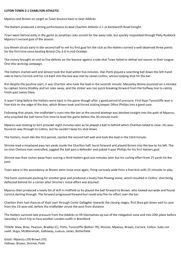 Match Report: Luton Town FC vs Charlton Athletic (26th Nov 2019)