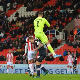 This sums up the game, Jack Butland gathers once again