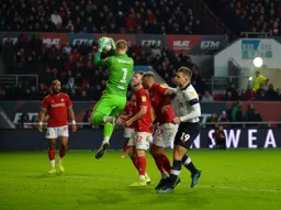 James Dan Bentley claims the cross easily