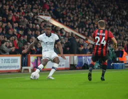 Donervon Daniels sends in a cross