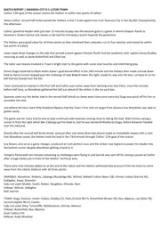 Match Report: Swansea City vs Luton Town FC (27th Jun 2020)