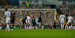 Goalmouth scramble and Stuart Dallas has equalised for Leeds United