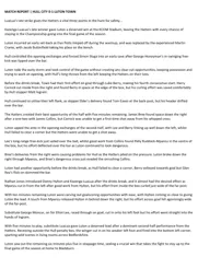 Match Report: Hull City vs Luton Town FC (18th Jul 2020)