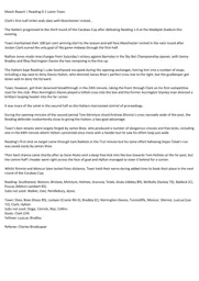 Match Report: Reading vs Luton Town FC (15th Sep 2020)