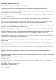 Match Report: Watford vs Luton Town FC (26th Sep 2020)