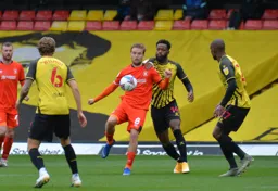 Luke Berry finds himself out numbered