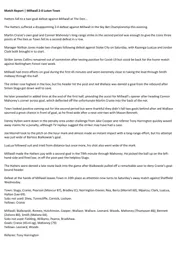 Match Report: Millwall vs Luton Town FC (20th Oct 2020)