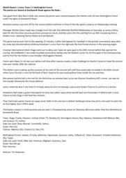 Match Report: Luton Town FC vs Nottingham Forest (28th Oct 2020)