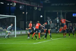Matt Pearson`s header restores the Town`s lead