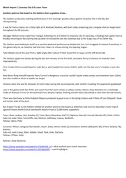 Match Report: Coventry City vs Luton Town FC (8th Dec 2020)