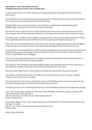 Match Report: Luton Town FC vs Bournemouth (19th Dec 2020)