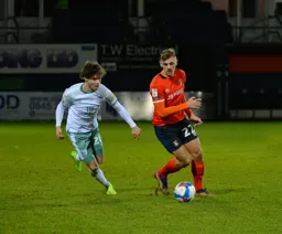 Kiernan Dewsbury-Hall turns away from Rodrigo Riquelme