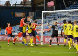 Dan Potts goes close