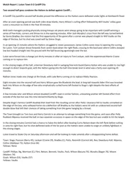 Match Report: Luton Town FC vs Cardiff City (16th Feb 2021)