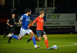 Kiernan Dewsbury-Hall moves forward with the ball