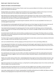 Match Report: Stoke City vs Luton Town FC (20th Feb 2021)