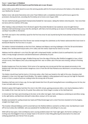 Match Report: Luton Town FC vs Watford (17th Apr 2021)