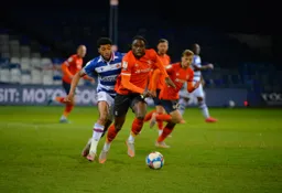 Pelly-Ruddock Mpanzu runs through with the ball