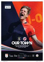Programme: Luton Town FC vs Reading (21st Apr 2021)