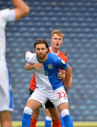 James Bree tussling with Ben Brereton