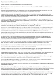 Match Report: Luton Town FC vs Swansea City (18th Sep 2021)