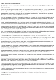 Match Report: Luton Town FC vs Huddersfield Town (2nd Oct 2021)