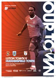 Programme: Luton Town FC vs Huddersfield Town (2nd Oct 2021)
